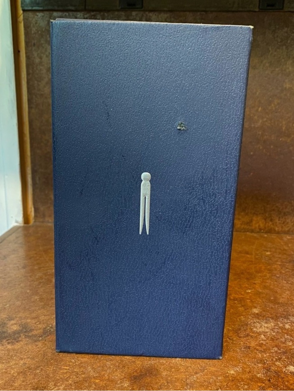The French Laundry Chocolate Box Navy Blue Keepsake Box THOMAS KELLER RESTAURANT